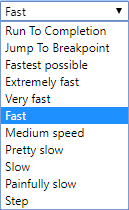 Speed Settings Example